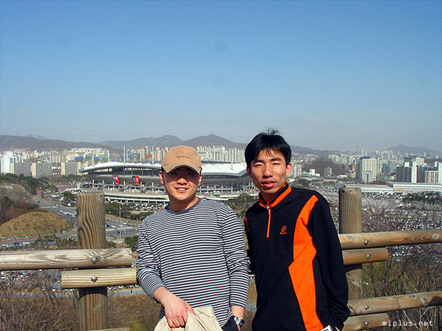 동네아저씨들 하늘공원 다녀오다