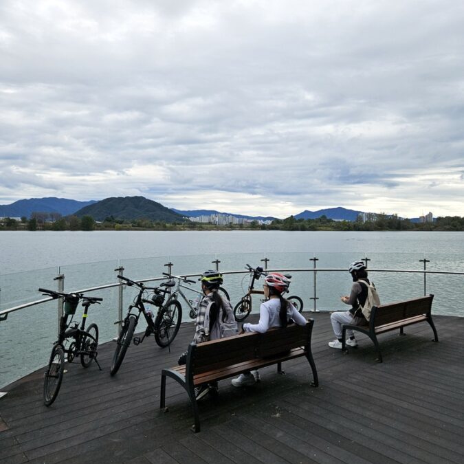춘천 의암호 자전거 / 제이드가든