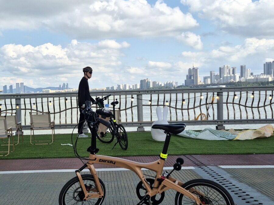 한강 부부 라이딩